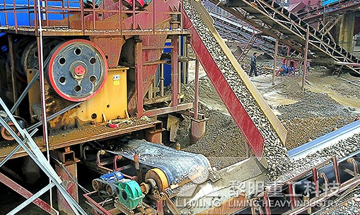 湖南岳阳碎石制砂生产线